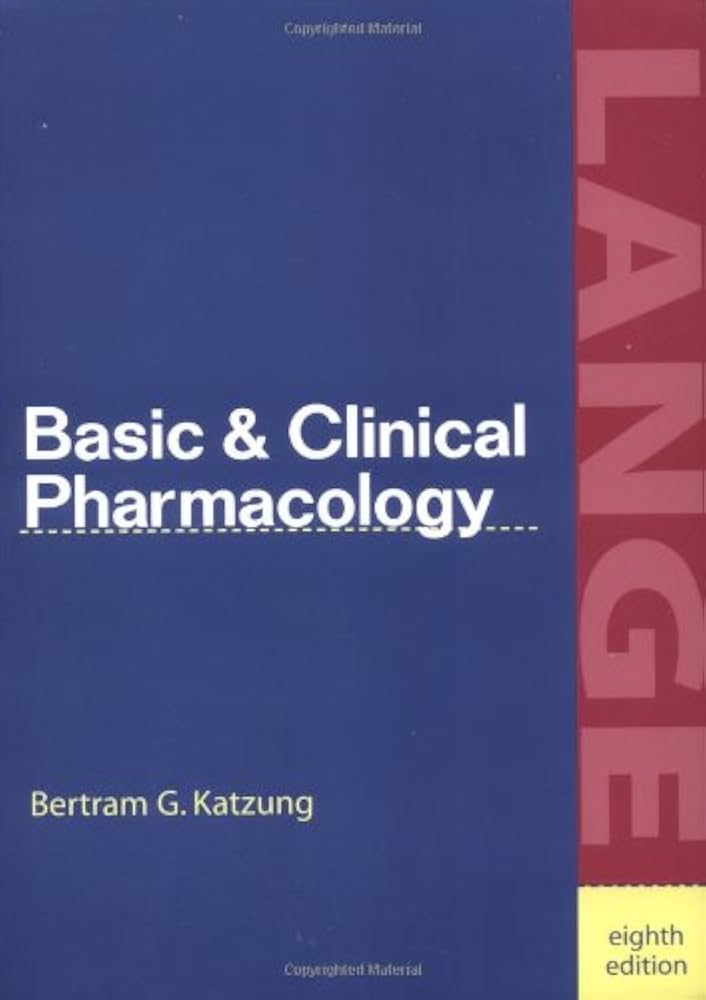 Basic & clinical pharmacology / edited by Bertram G. Katzung, MD, PhD, --8th ed