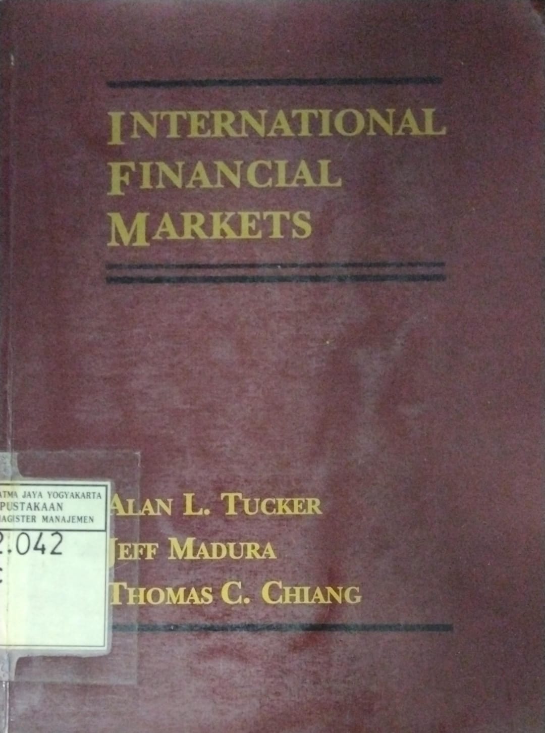 International Financial Markets